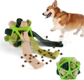 Pet Toy Pet Sniffing Ball Interactive Toy (Option: Palm Green-15X15X15CM)