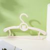 5pcs Baby Clothes Hanger Flexible Racks Plastic Clothing Display Kids Hangers Unmarked Children Coats Hanger Organizer