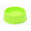 1Pc High Quality Solid Color Pet Bowls Candy-Colored Lightweight Plastic Single Bowl Small Dog Cat Pet Bowl Pet Feeding Supplies